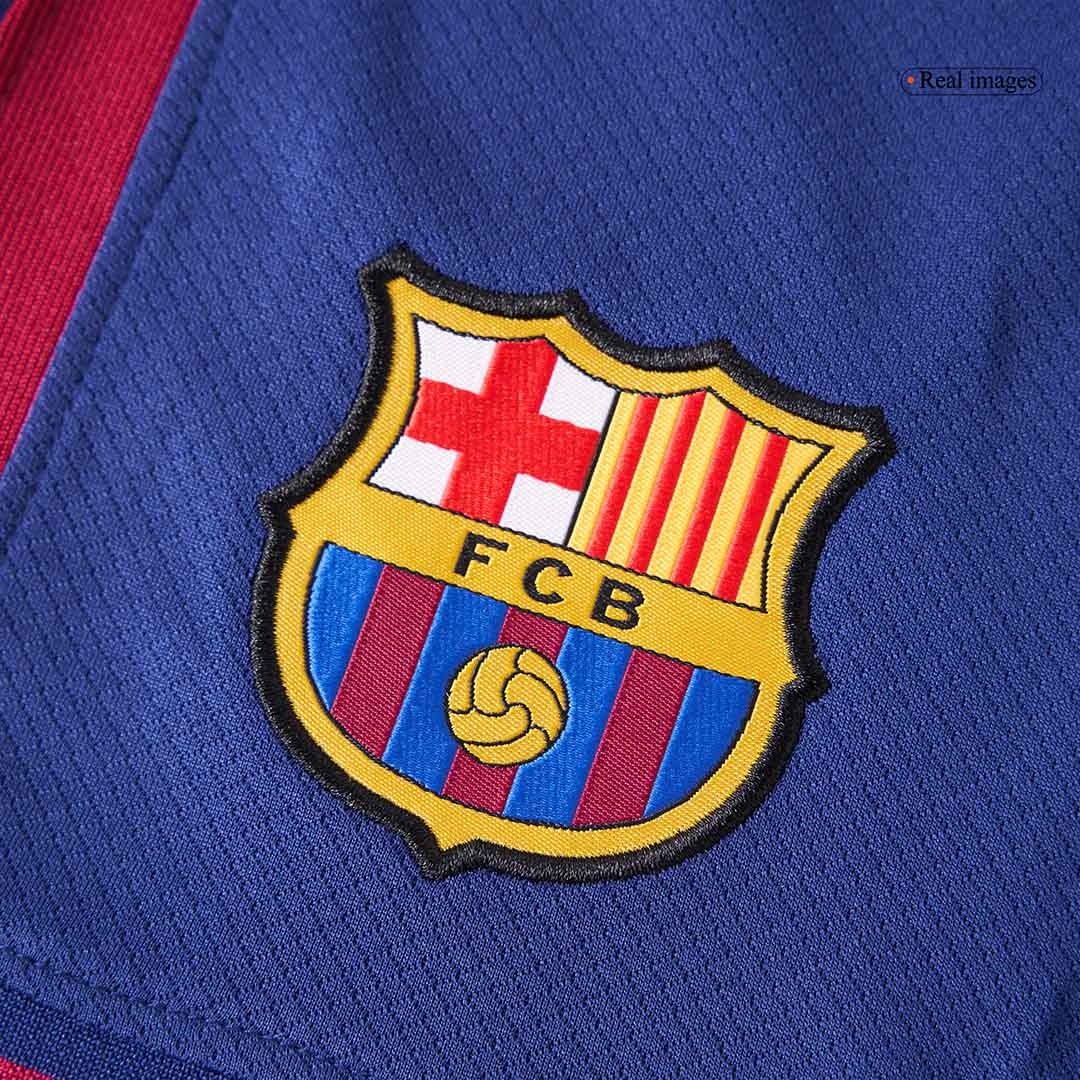 Barcelona Mens Home Soccer Full Set 2025/26 Red&Blue [PREMIUM]