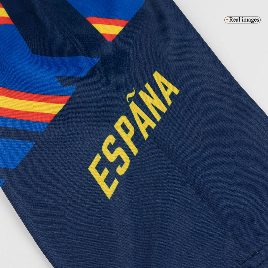 Spain Mens Pre-Match Soccer Jersey World Cup 2026 Navy