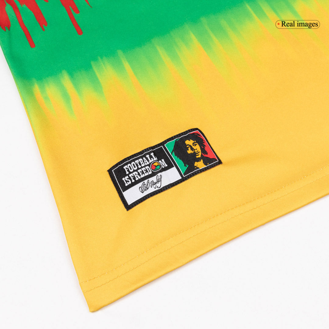 Jamaica Mens Pre-Match Soccer Jersey World Cup 2026 Colorful