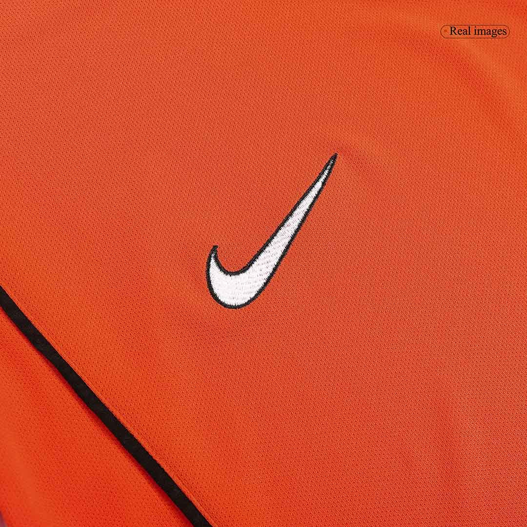 Retro Netherlands Mens Home Soccer Jersey World Cup 1998 Orange