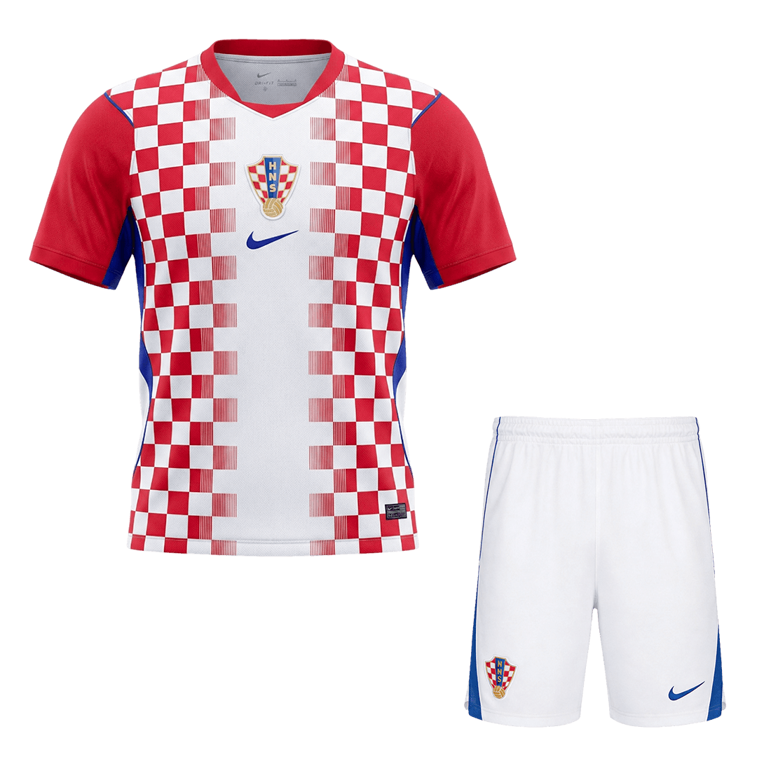 Croatia Mens Home Soccer Kit World Cup 2026 Red&White