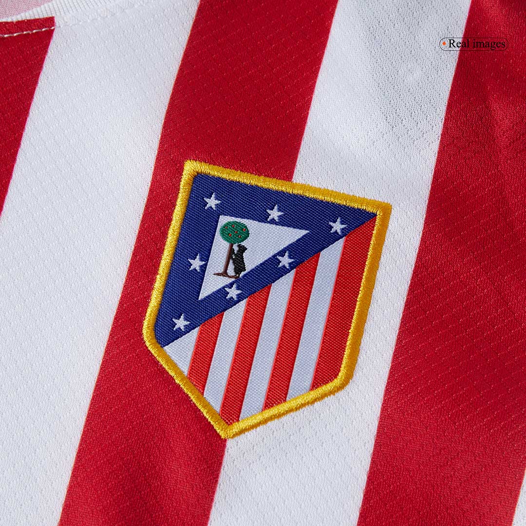Atletico Madrid Kids Home Soccer Kit 2025/26 Red&White