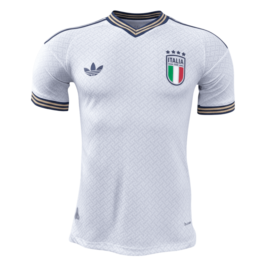 Italy Mens Away Soccer Jersey World Cup 2026 White - Player Version