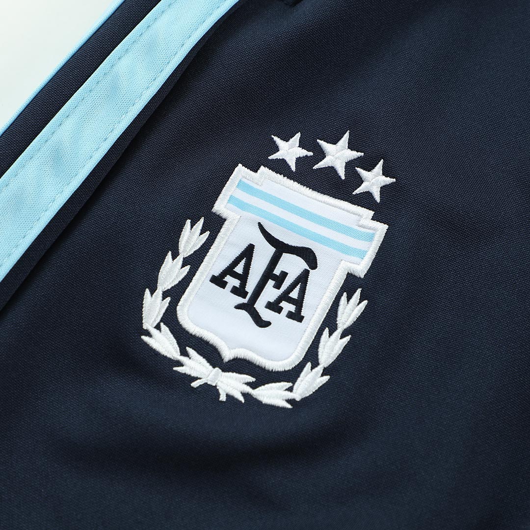 Argentina Kids Training Tracksuit Kit 2026 Navy
