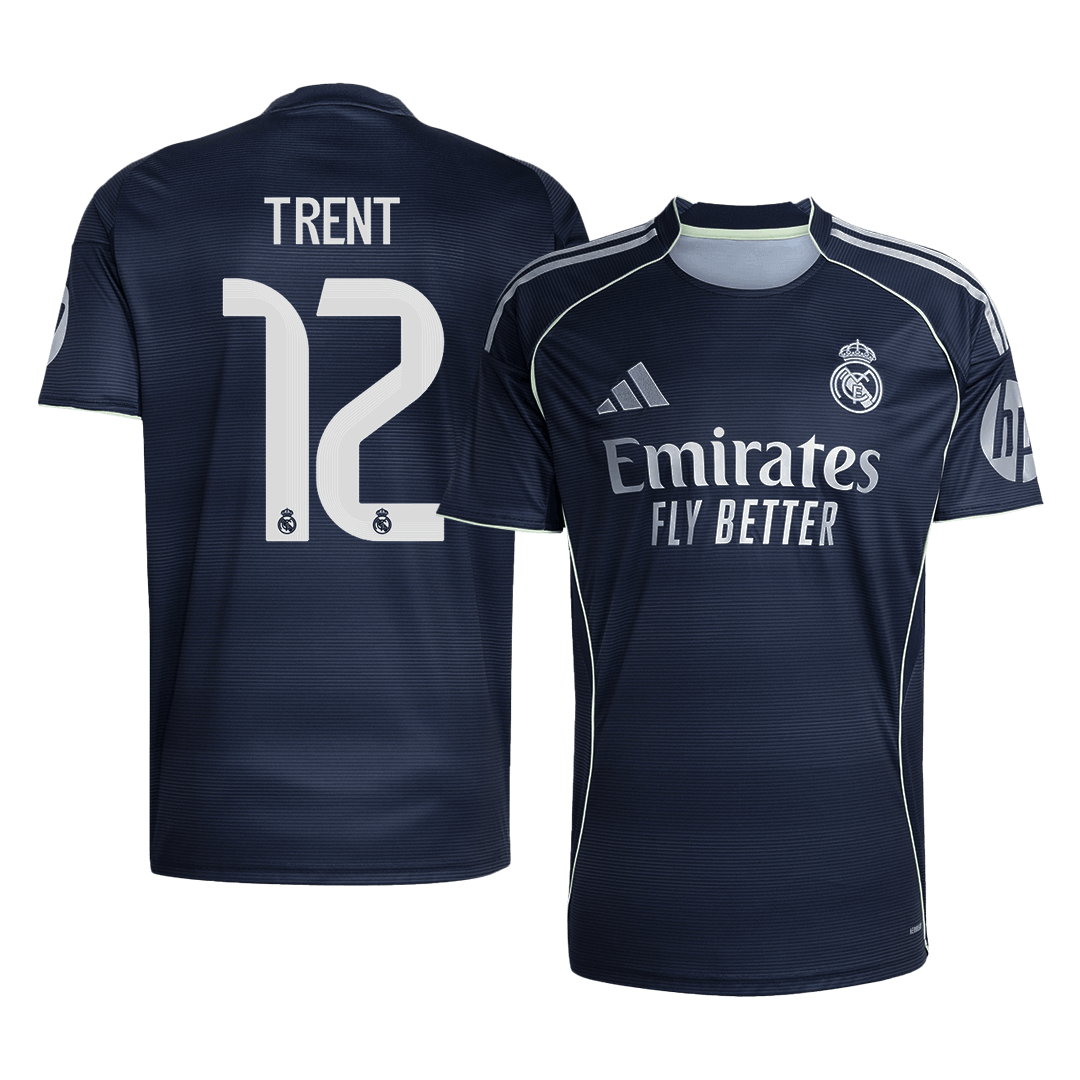 TRENT #12 Real Madrid Mens Away Soccer Jersey 2025/26 Navy [PREMIUM]
