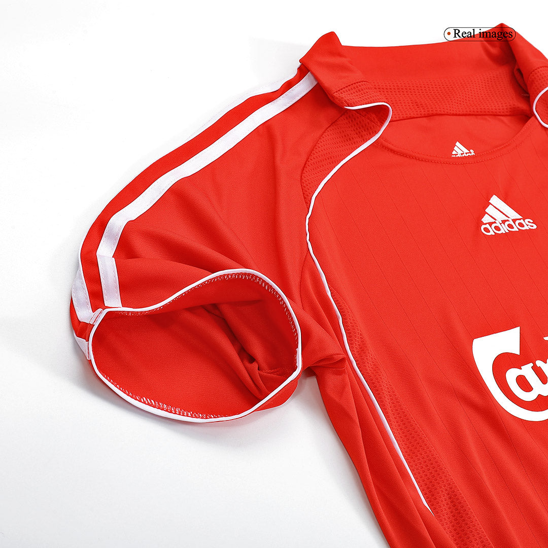 Retro Liverpool Mens Home Soccer Jersey 2006/07 Red