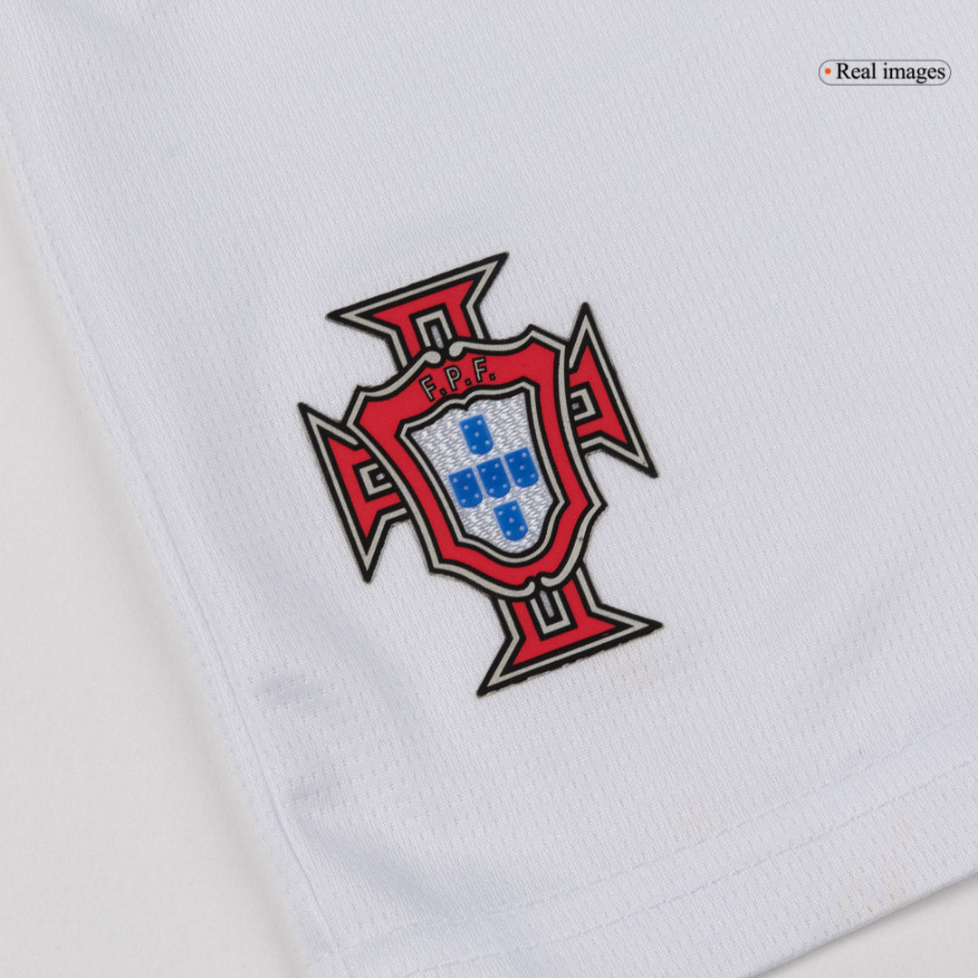 Portugal Kids Away Soccer Kit World Cup 2026 White