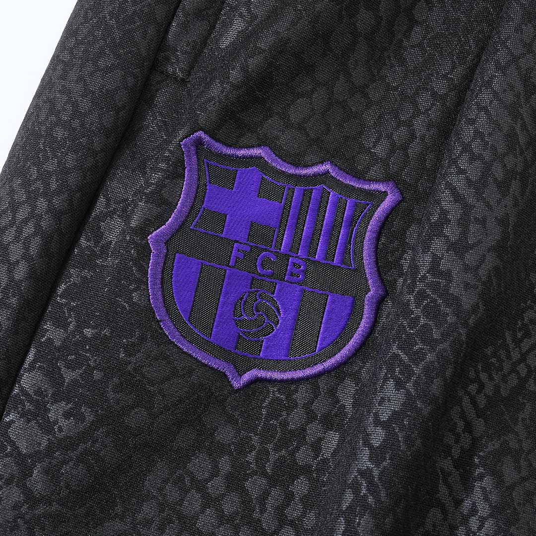 Barcelona Kids Training Tracksuit Kit 2025/26 Black