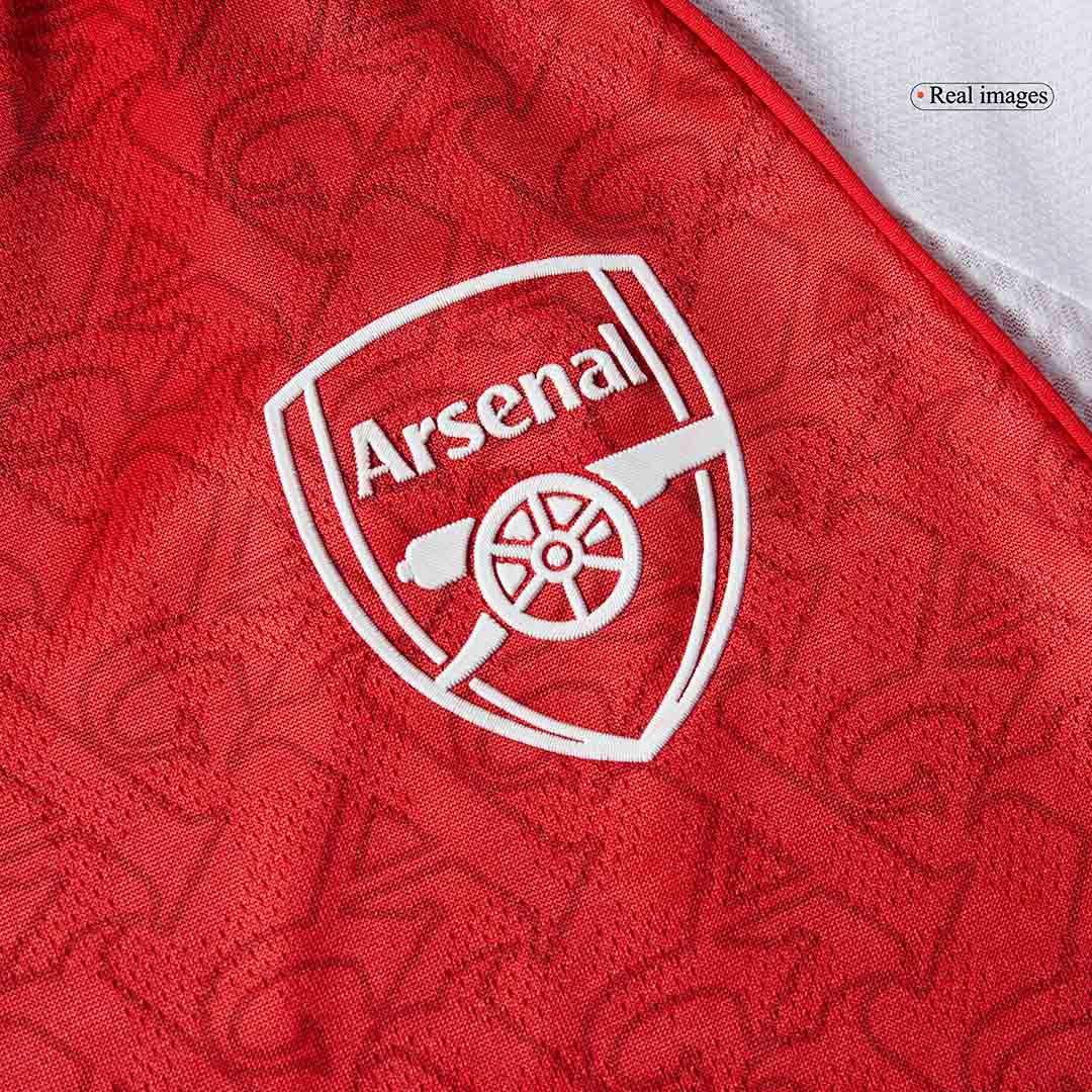SAKA #7 Arsenal Mens Home Soccer Jersey 2025/26 Red - Player Version