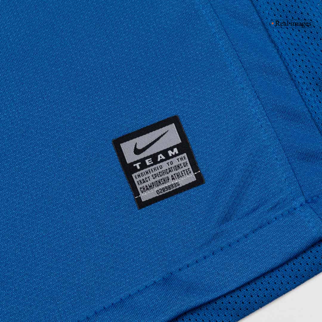 Retro Manchester United Mens Third Away Soccer Jersey 2008/09 Blue