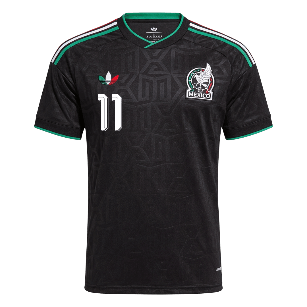 S.GIMENEZ #11 Mexico Mens Third Soccer Jersey World Cup 2026 Black
