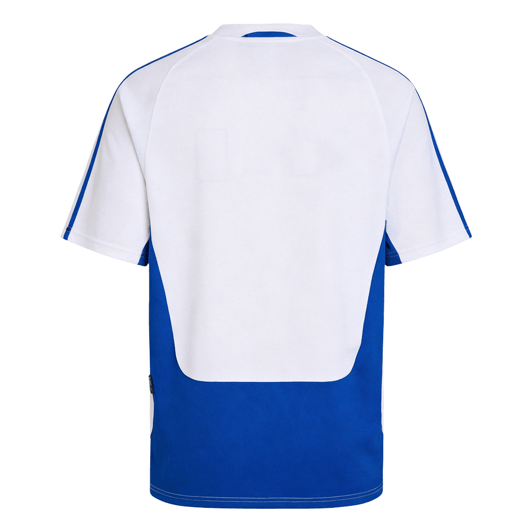 Retro Greece Mens Away Soccer Jersey 2004 White