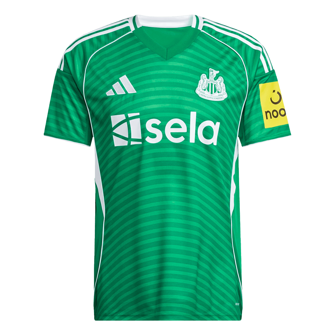 Newcastle United Mens Away Soccer Jersey 2025/26 Green