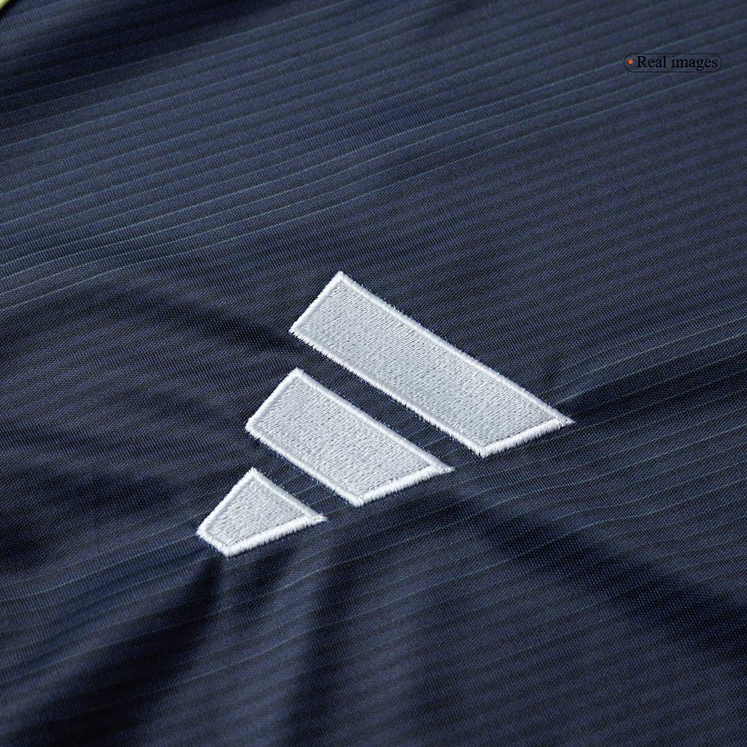 Real Madrid Mens Away Long Sleeve Soccer Jersey 2025/26 Navy
