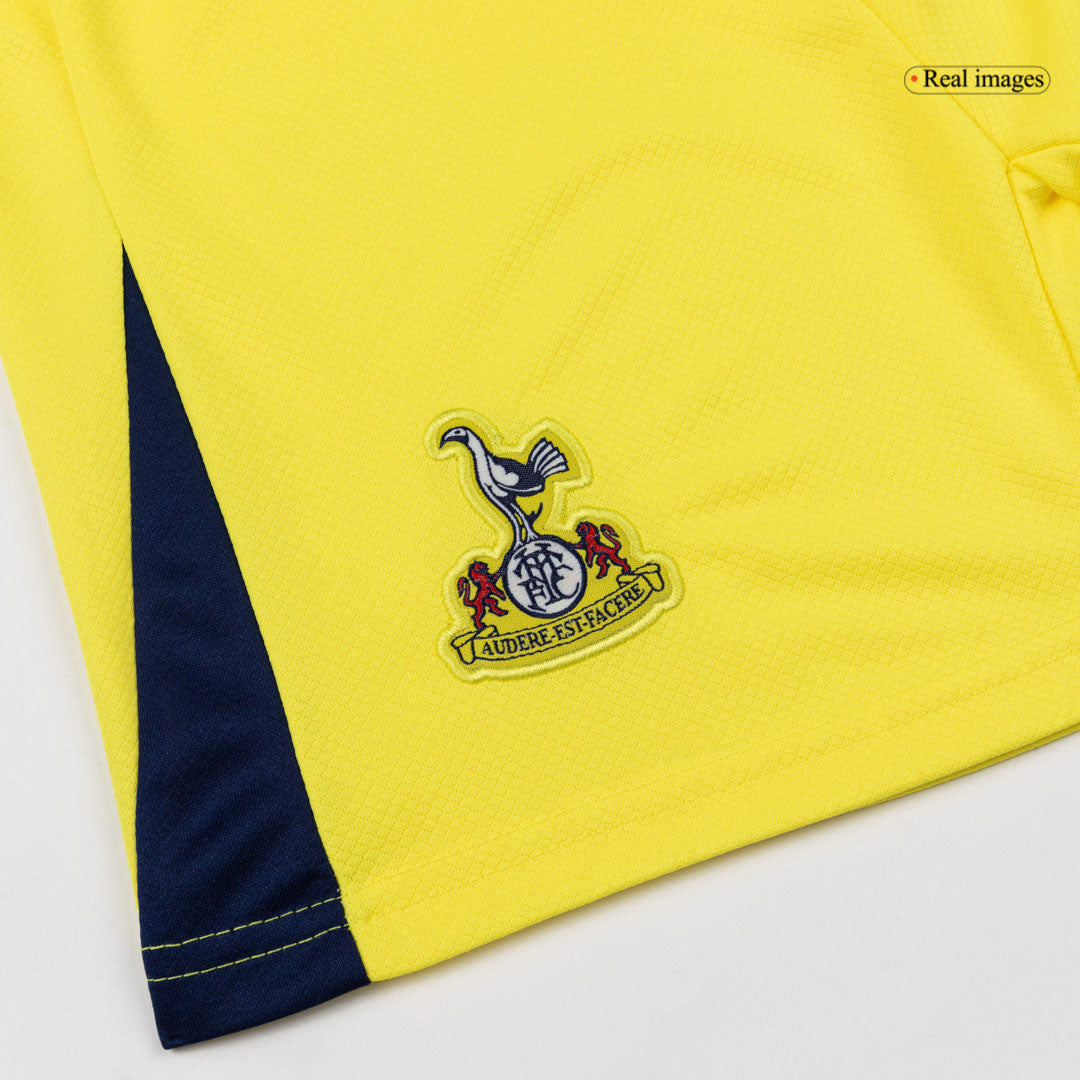 Tottenham Hotspur Kids Third Away Soccer Kit 2025/26 Yellow