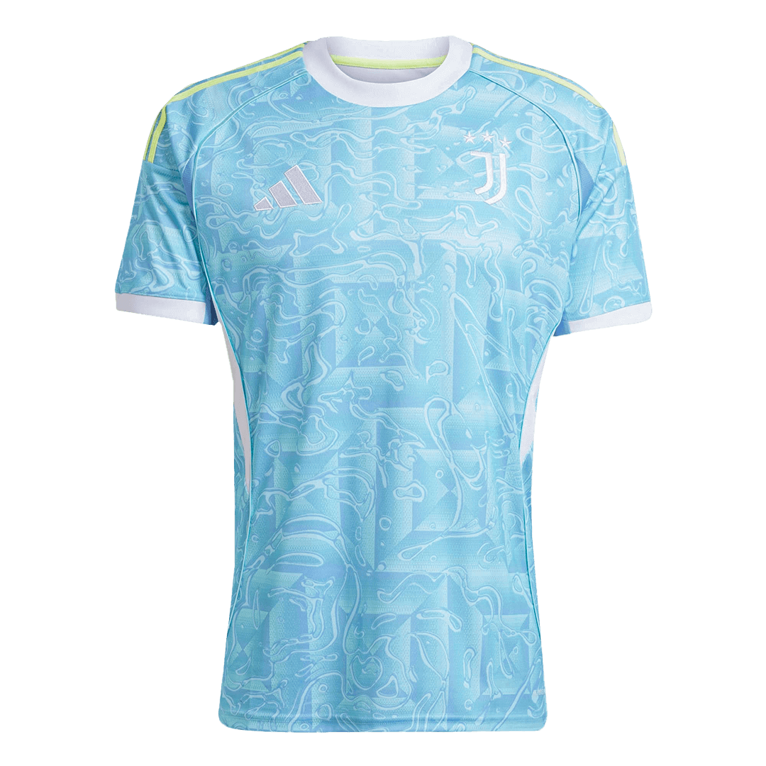 Juventus Mens Away Soccer Jersey 2025/26 Blue