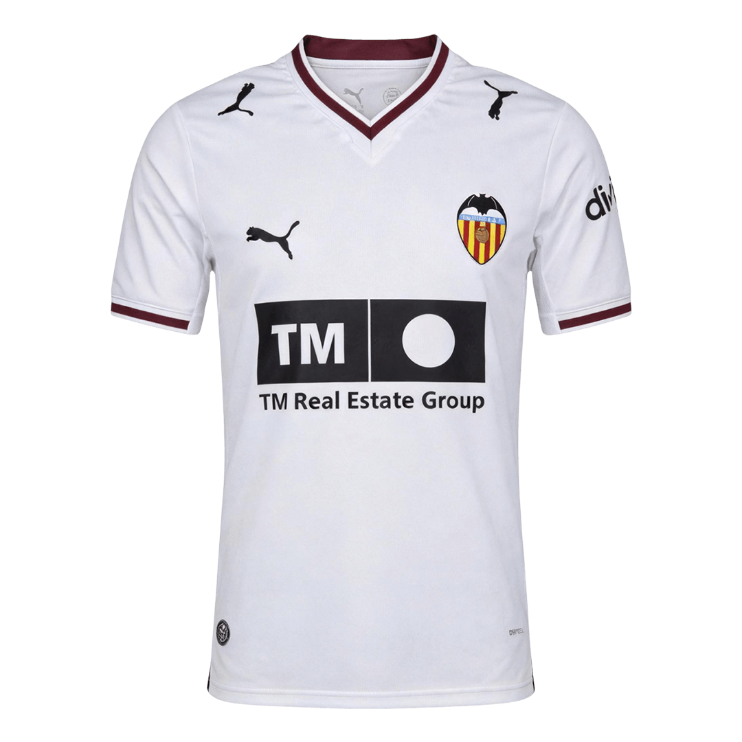 Valencia Mens Home Soccer Jersey 2026/27 White