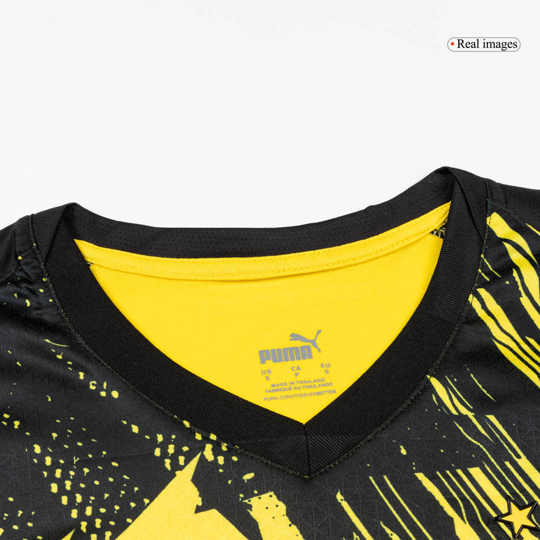 Borussia Dortmund Mens Home Soccer Jersey 2025/26 Yellow - Player Version