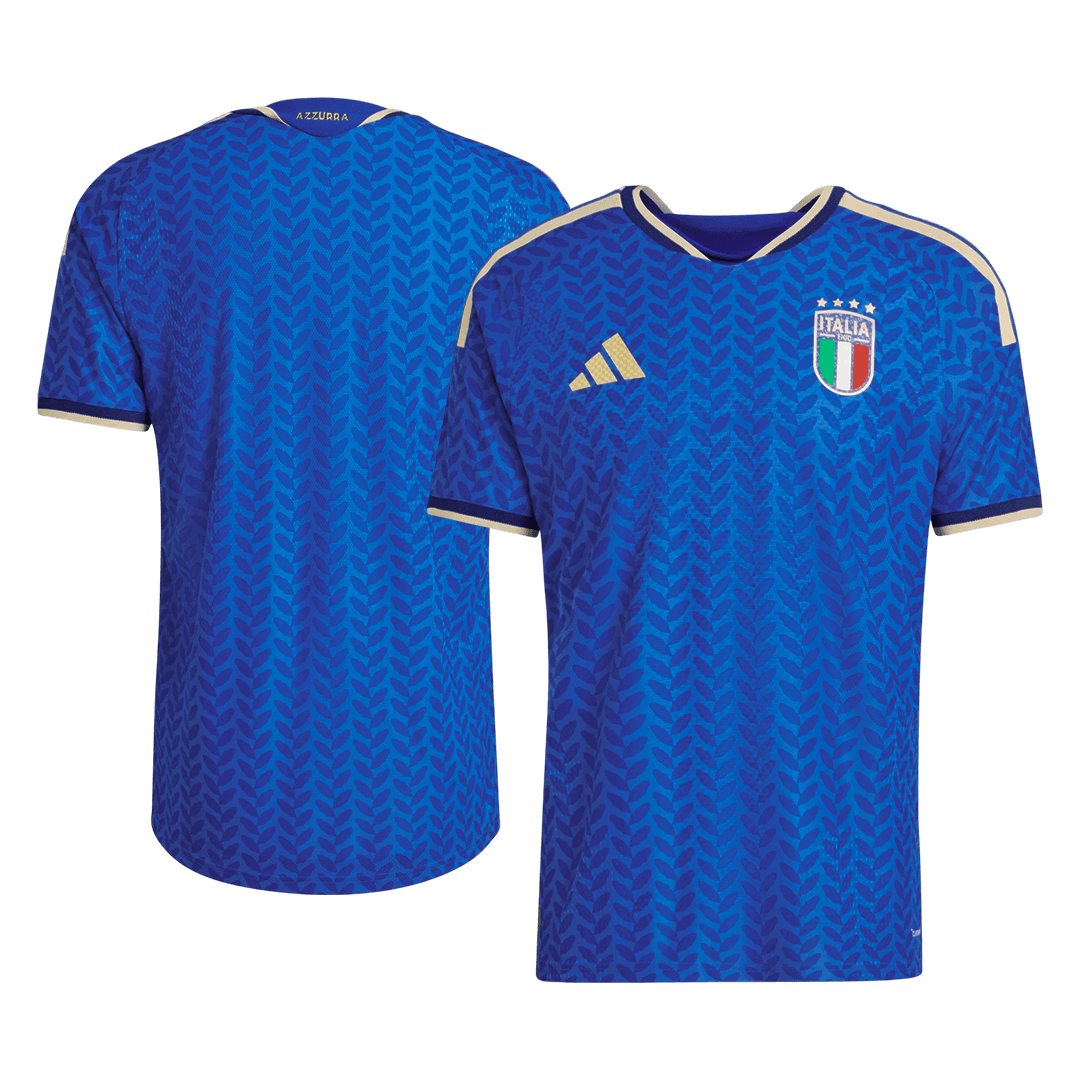 Italy Mens Home Soccer Jersey World Cup 2026 Blue - Player Version