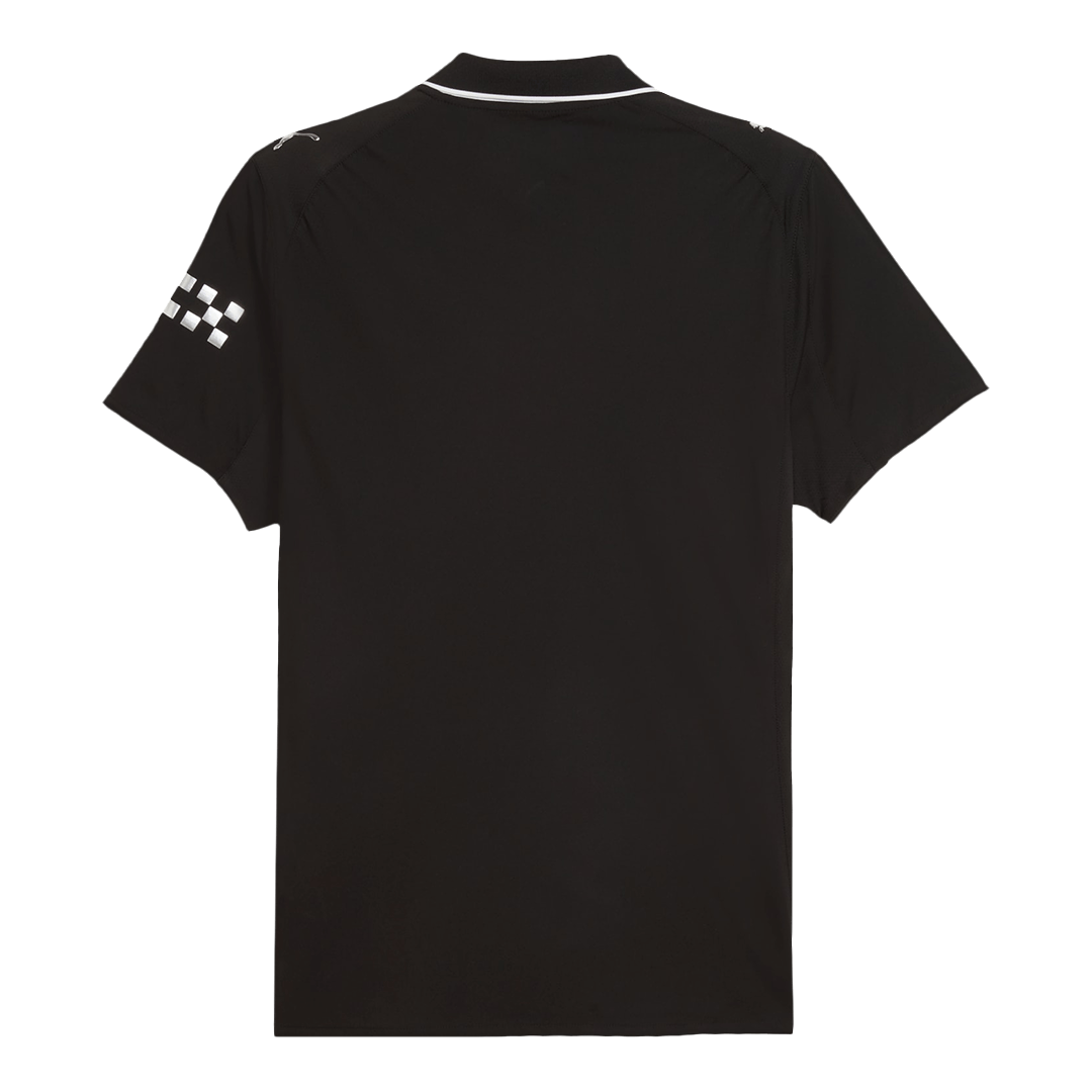 Manchester City Mens Away Soccer Jersey 2025/26 Black - Player Version