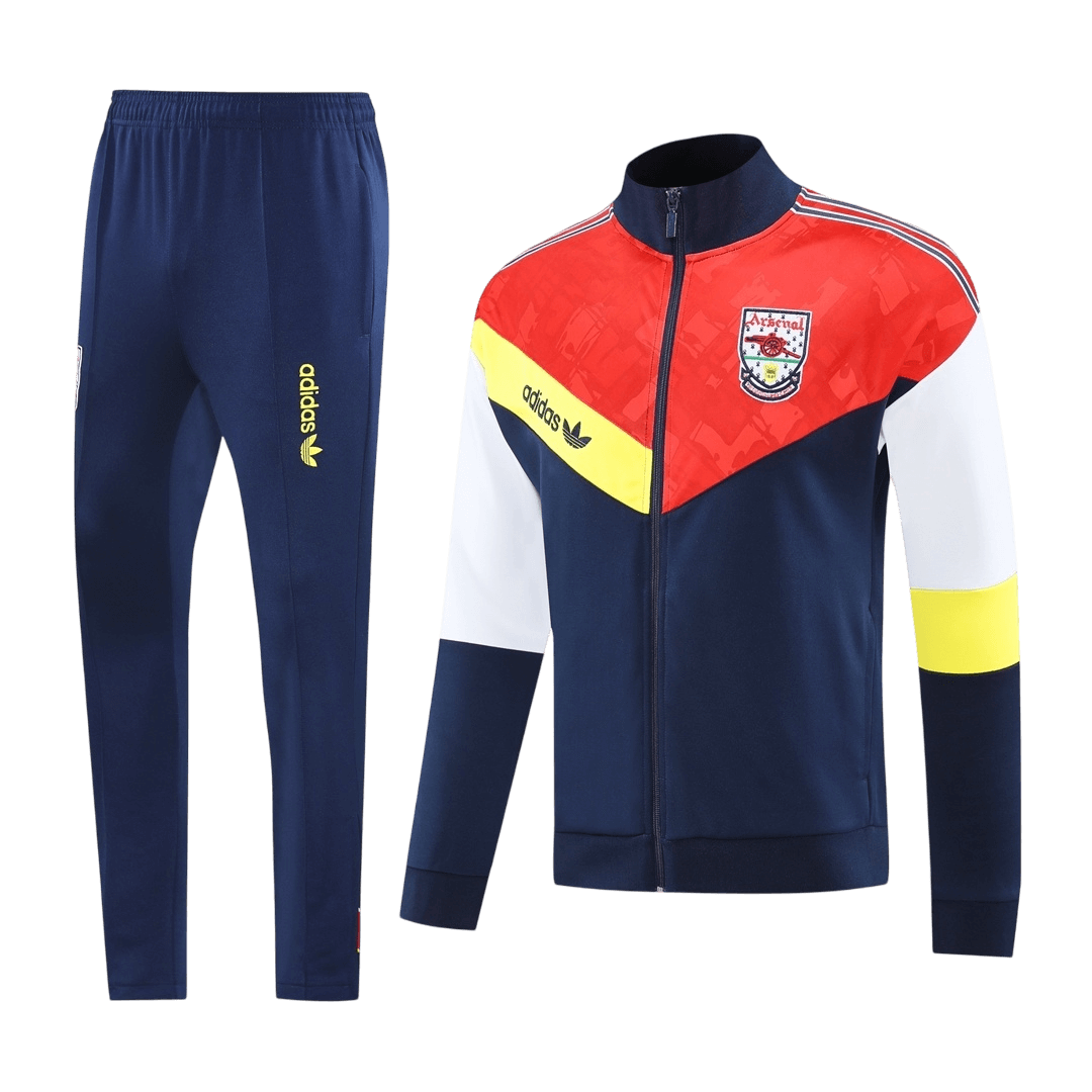 Arsenal Mens Training Tracksuit Kit 2025/26 Navy&Red