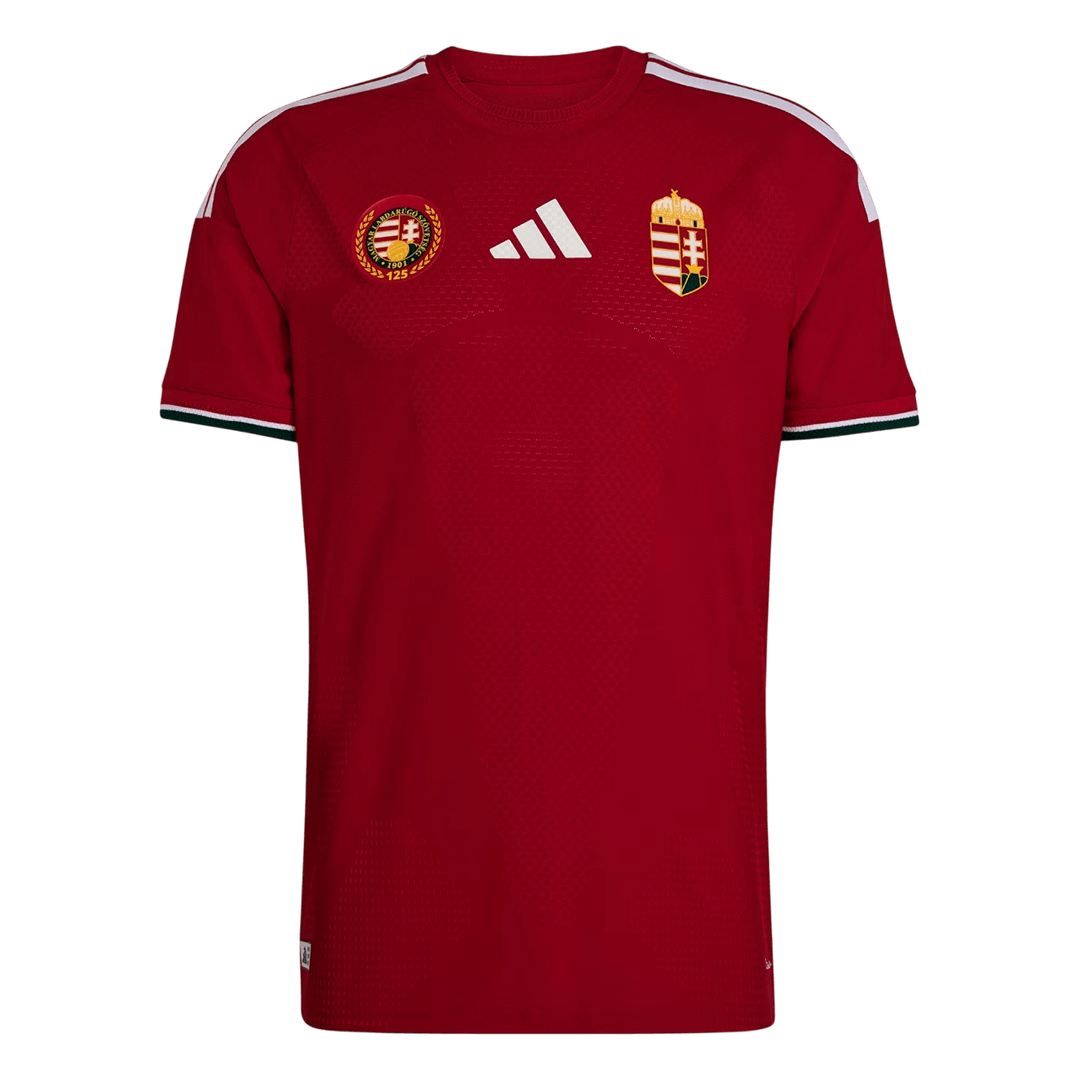 Hungría Mens Home Soccer Jersey World Cup 2026 Red - Player Version