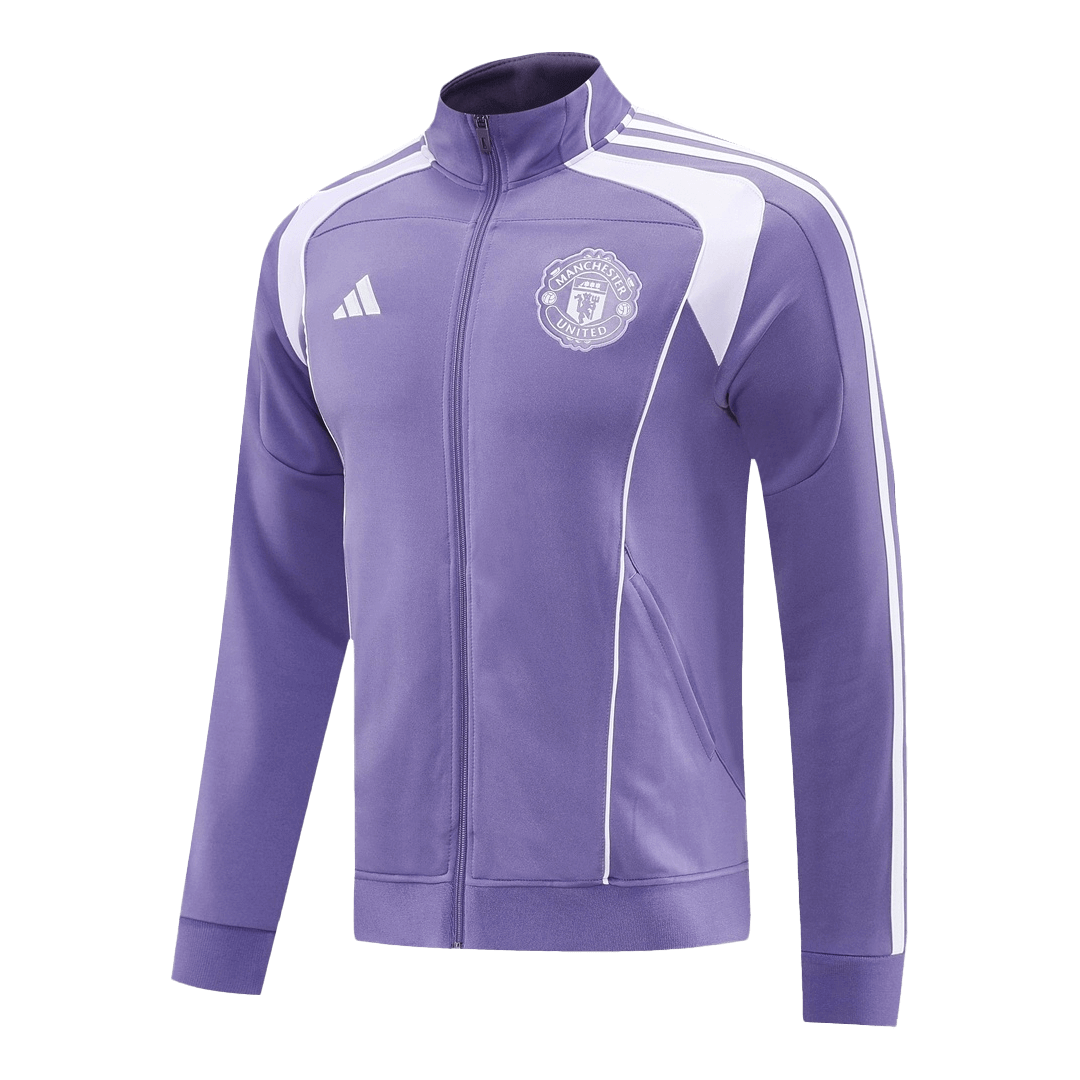 Manchester United Mens Training Jacket 2025/26 Purple