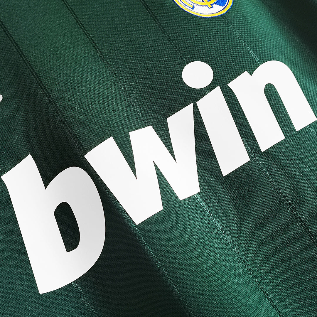 Retro Real Madrid Mens Third Away Soccer Jersey 2012/13 Green