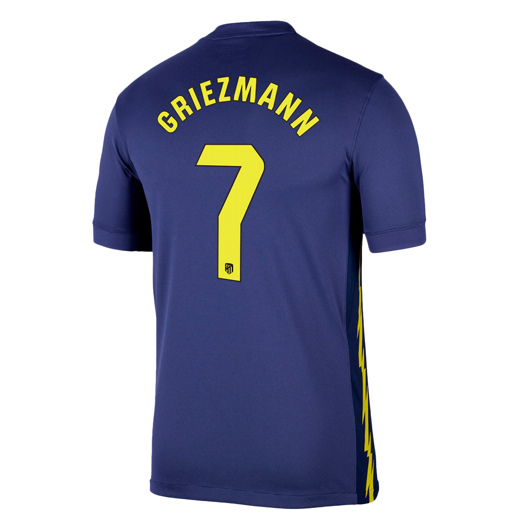 GRIEZMANN #7 Atletico Madrid Mens Away Soccer Jersey 2025/26 Navy