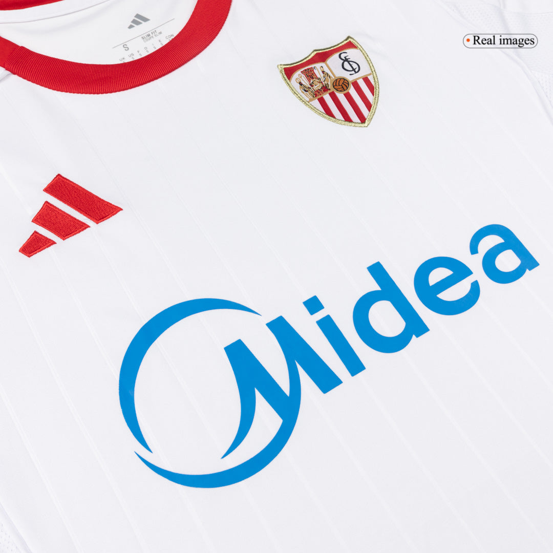 Sevilla Mens Home Soccer Jersey 2025/26 White