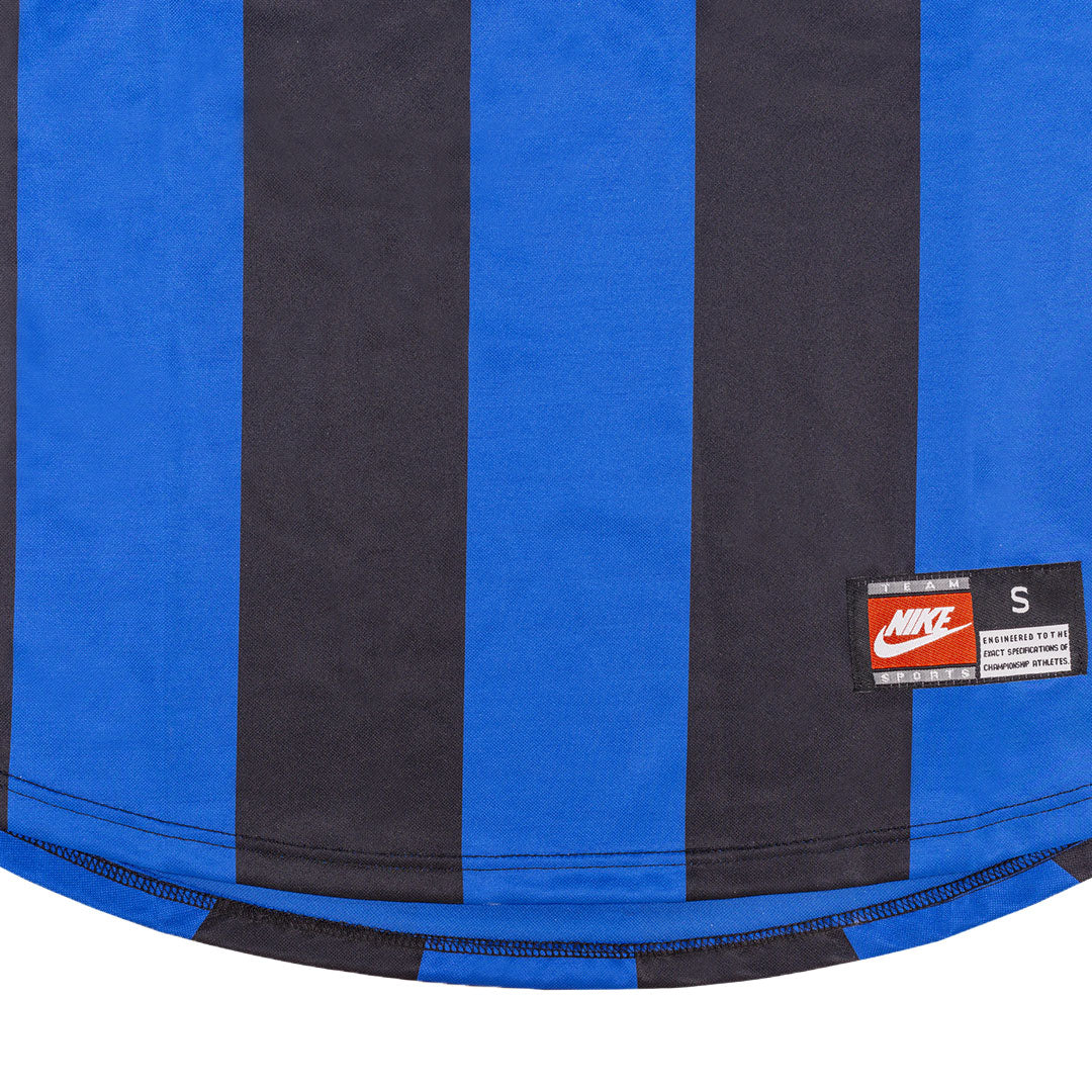 Retro Inter Milan Mens Home Soccer Jersey 1999/00 Blue&Black