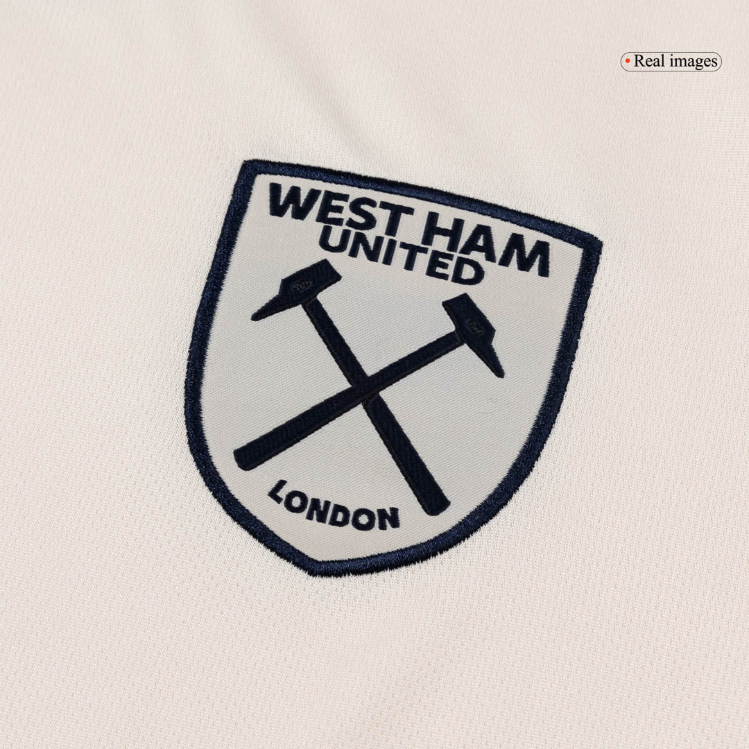 West Ham United Mens Away Soccer Jersey 2025/26 White