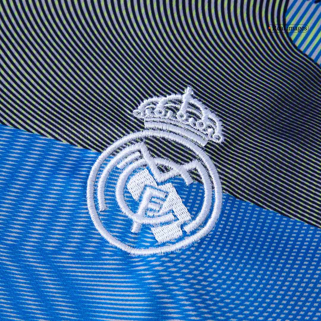 Real Madrid Mens Pre-Match Soccer Jersey 2025/26 Blue