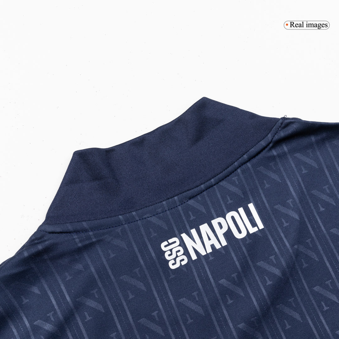 Napoli Mens Third Away Soccer Jersey 2025/26 Black