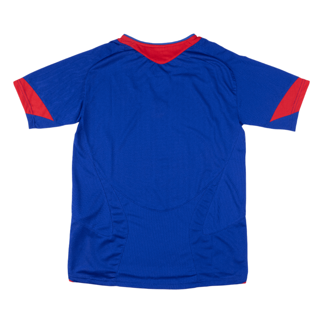 Retro Manchester United Mens Away Soccer Jersey 2005/06 Blue