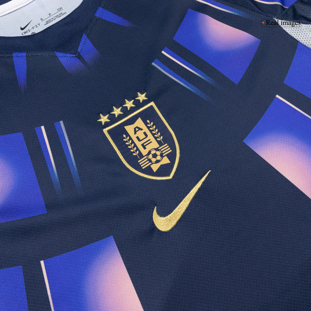 Uruguay Mens Away Soccer Jersey World Cup 2026 Navy
