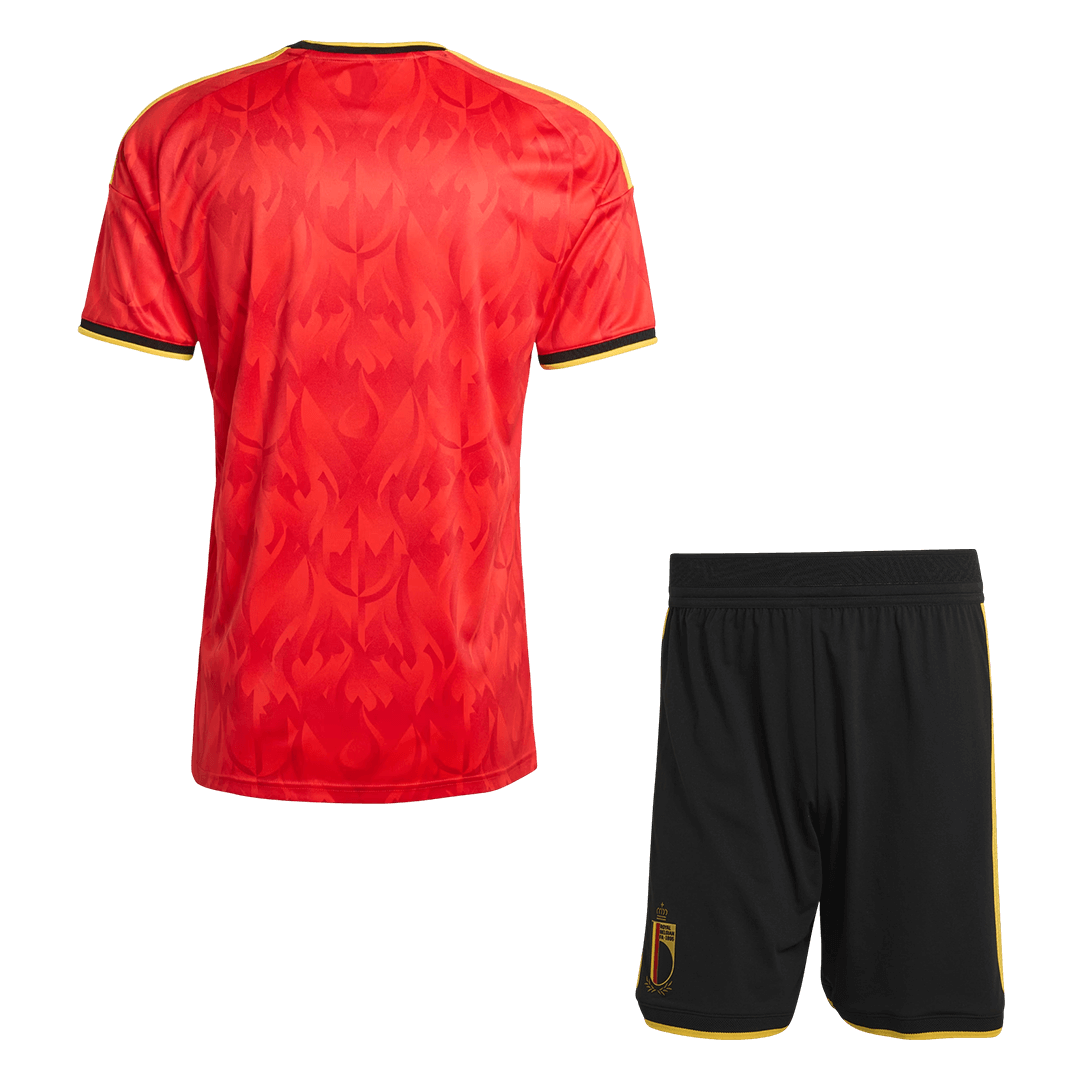 Belgium Mens Home Soccer Kit World Cup 2026 Red