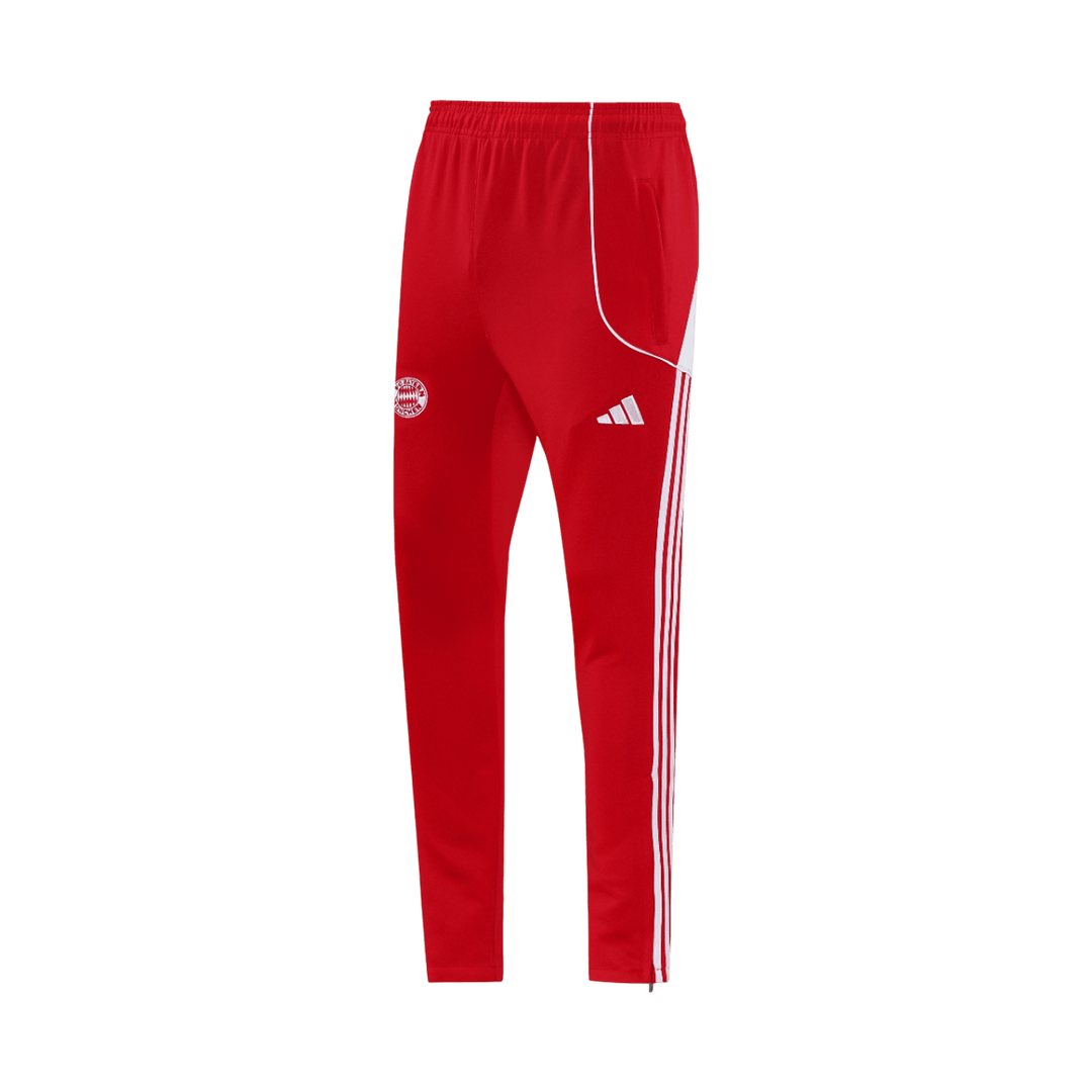 Bayern Munich Mens Training Tracksuit Kit 2025/26 Red