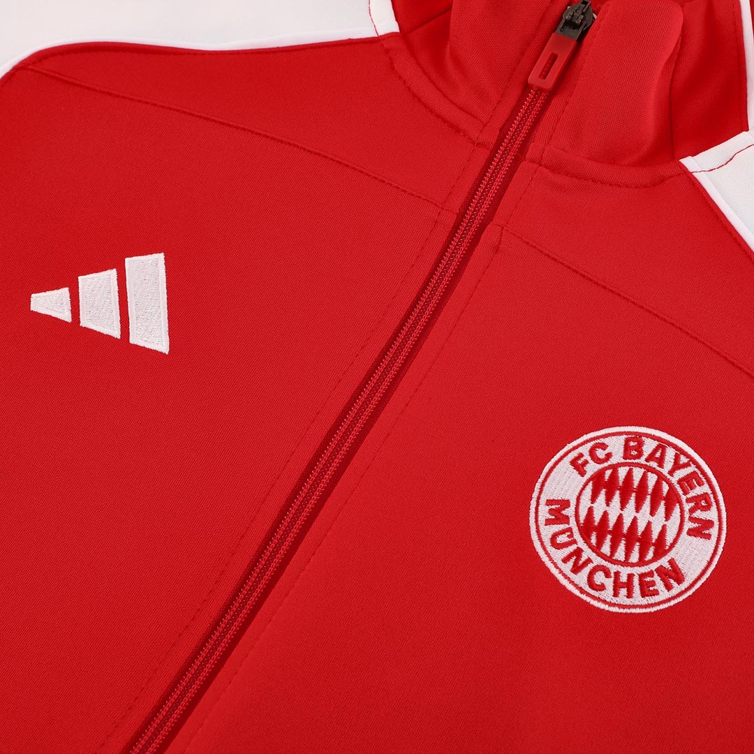 Bayern Munich Mens Training Jacket 2025/26 Red