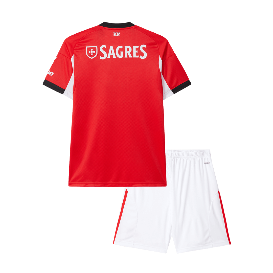 Benfica Kids Home Soccer Kit 2025/26 Red