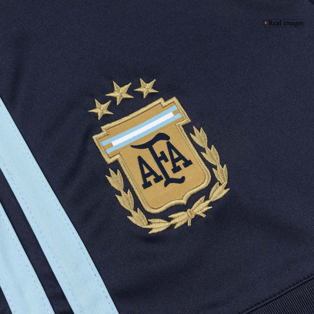 J. ALVAREZ #9 Argentina Kids Home Soccer Kit World Cup 2026 Blue&White [PREMIUM]