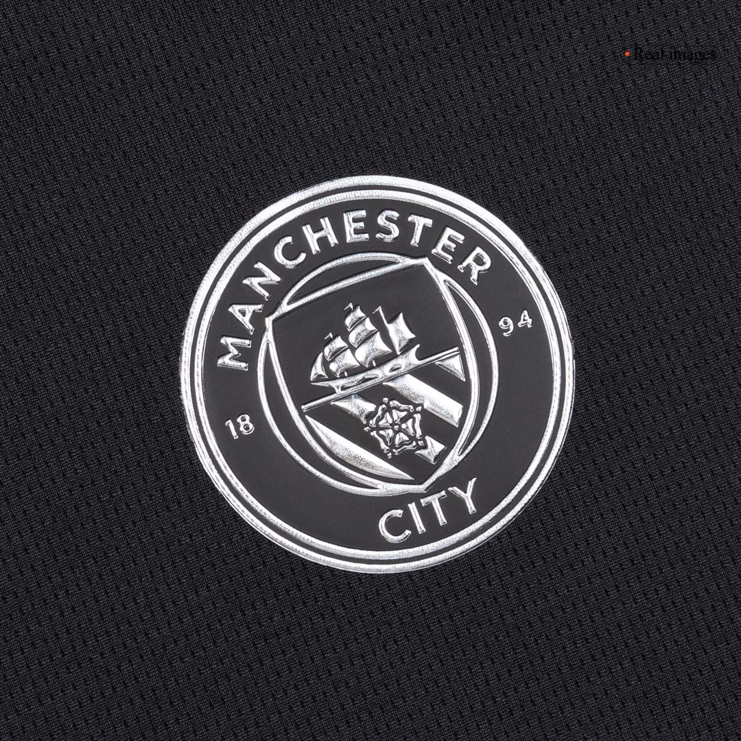 Manchester City Womens Away Soccer Jersey 2025/26 Black
