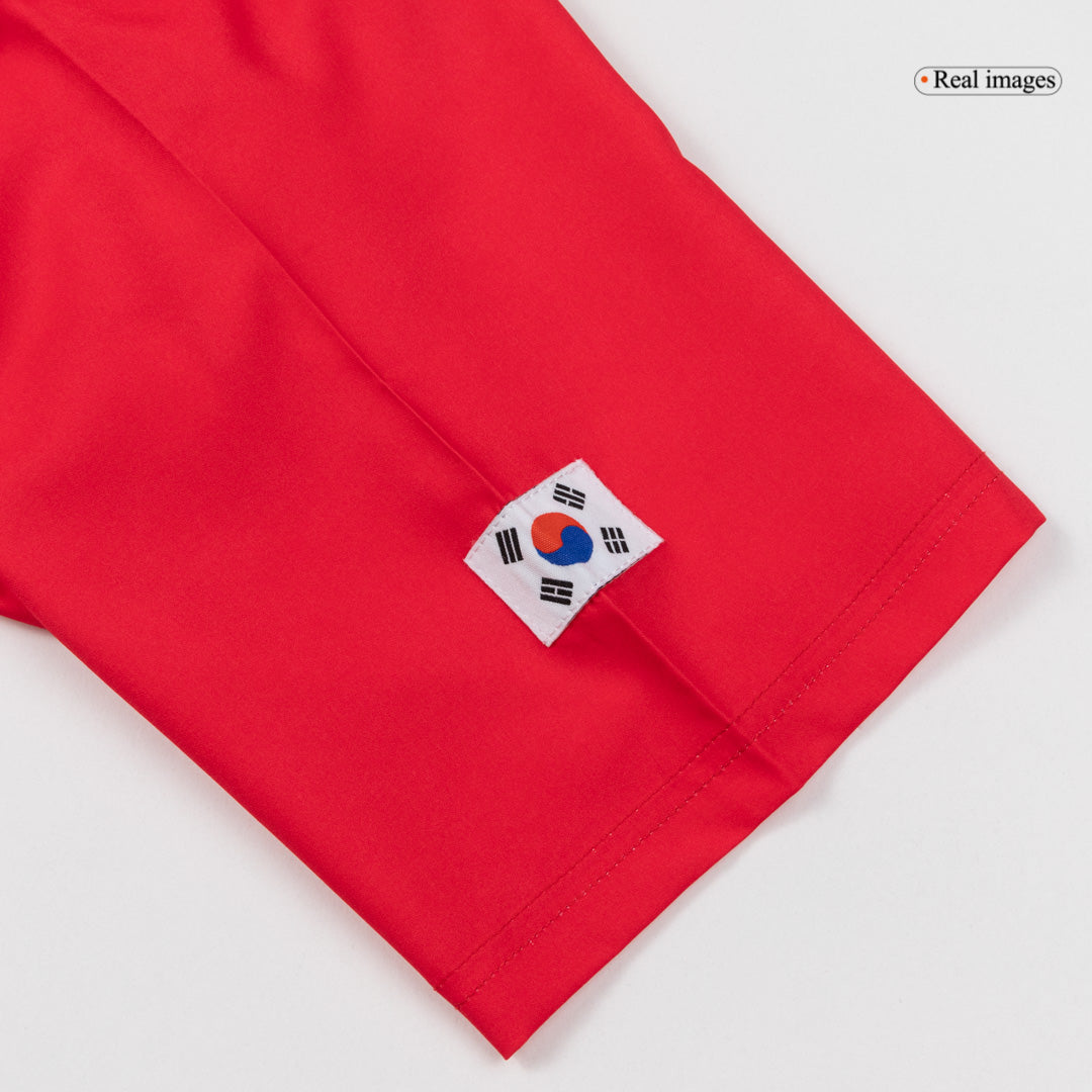 Retro South Korea Mens Home Soccer Jersey 2002 Red
