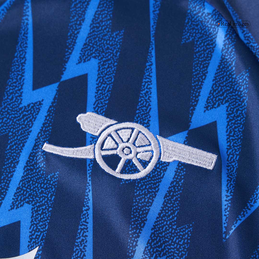 SAKA #7 Arsenal Mens Away Soccer Jersey 2025/26 Blue