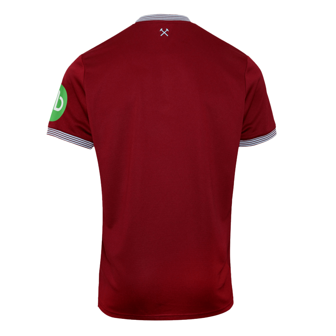 West Ham United Mens Home Soccer Jersey 2025/26 Red