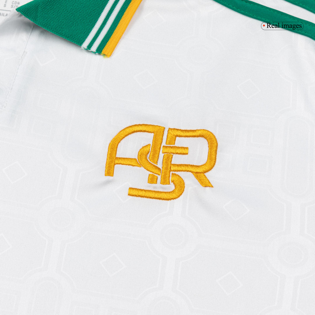 Roma Mens Third Away Soccer Jersey 2025/26 White