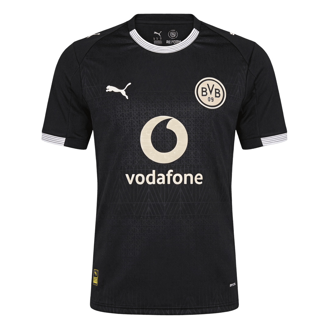 Borussia Dortmund Mens Fourth Away Soccer Jersey 25/26 黑色