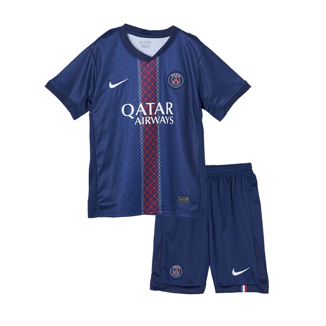 PSG Kids Home Soccer Kit 2025/26 Navy