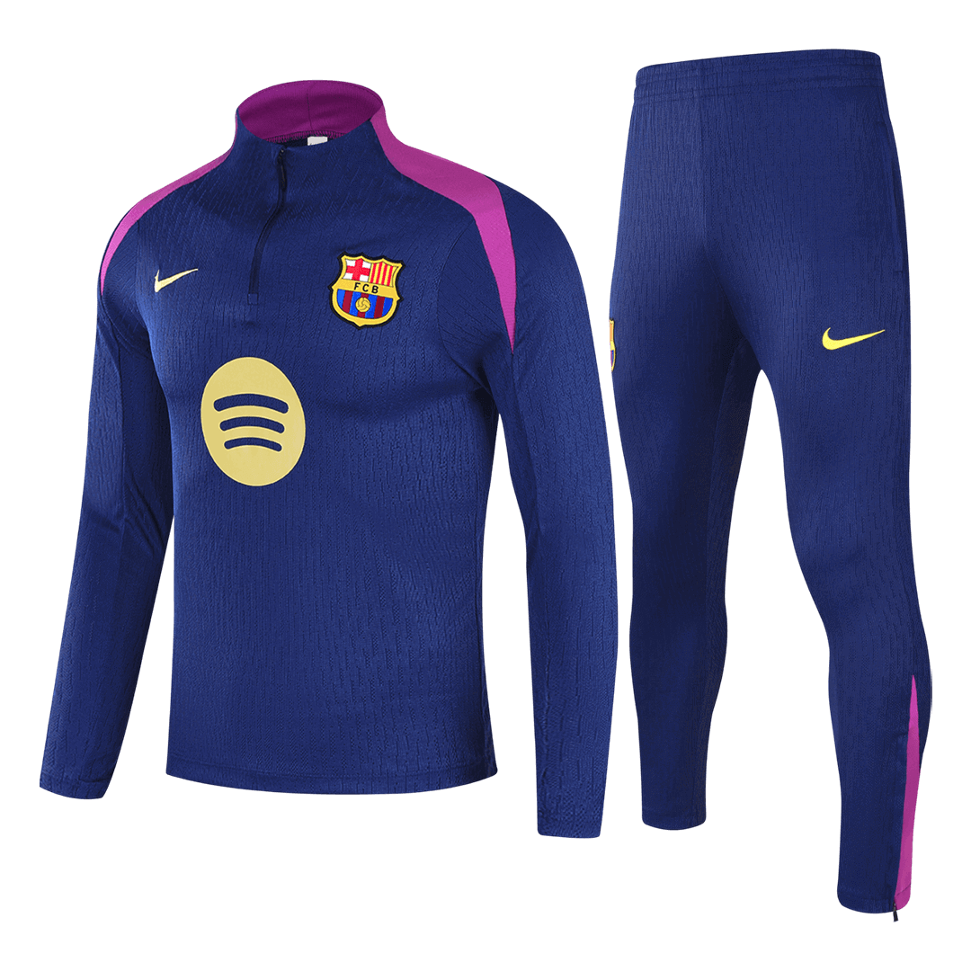 Barcelona Kids Training Tracksuit Kit 2025/26 Navy