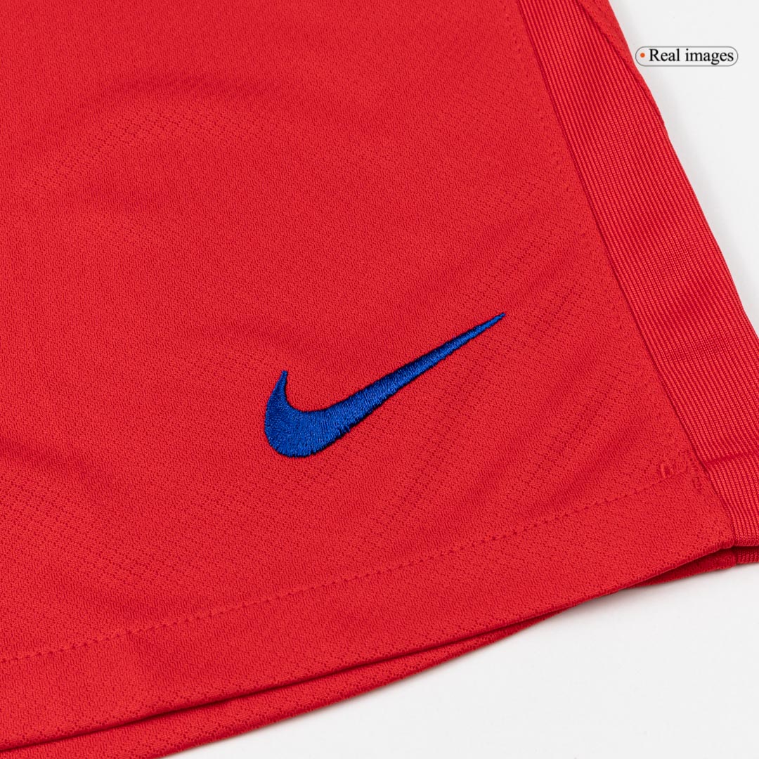 PSG Mens Third Away Soccer Shorts 2025/26 Red